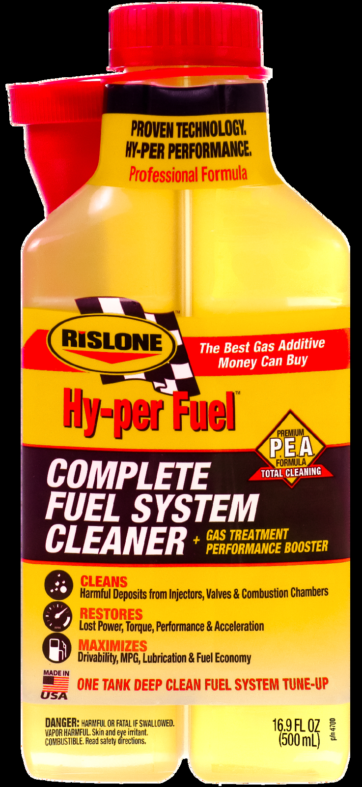 Rislone Hy-per Fuel Complete Fuel System Cleaner Gas