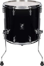 Sonor AQ1 Series 14x13" Piano Black Floor Tom Drum w/Legs WorldShip NEW | Dealer