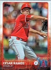 2015 Topps Update #US293 Cesar Ramos Los Angeles Angels