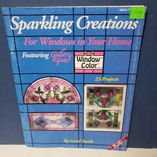PLAID #8668 SPARKLING CREATIONS For Windows In Your Home Gallery Glass Patterns