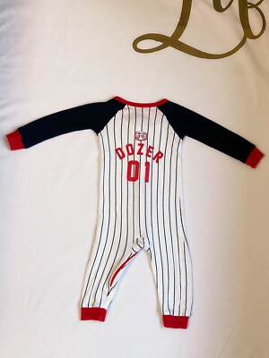 Set of 2) Children's Place Baby Cotton Footless Pajamas,