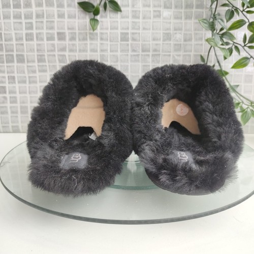 Ugg Scuffette Snow Leopard Slippers. UK Size 5. Black  - Picture 9 of 15
