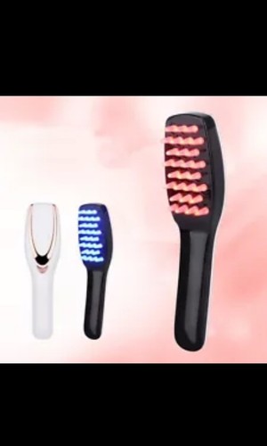 Women Portable Electric Hair Growth Head Scalp Vibrating Massager Comb Brush - Picture 3 of 5