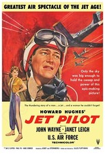 John Wayne & Janet Leigh in Jet Pilot - 1957 Movie Poster