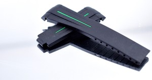 black daytona rubber strap