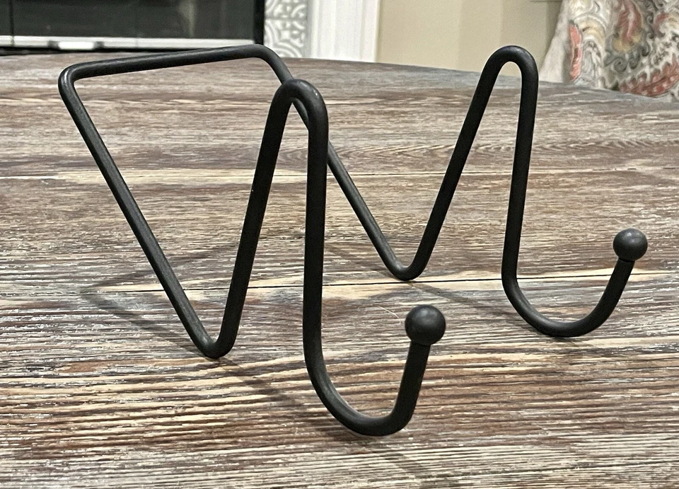 Southern Living at Home Red Mountain Iron Soporte para libros negro #40021 - Nuevo en caja Foto 3 de 4