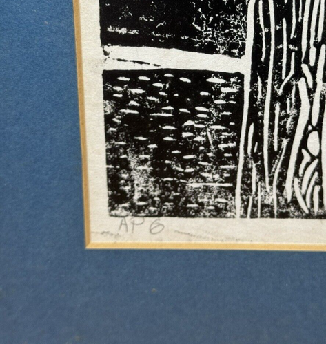 Aves grabadas en madera de colección DAVID JONES en POST 8,75"" x 6,5"" (AP6) a prueba de artista - Imagen 7 de 8