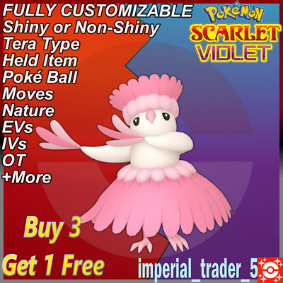 Pokémon Scarlet and Violet   Shiny Oricorio   W/ Best 6IV Customizable
