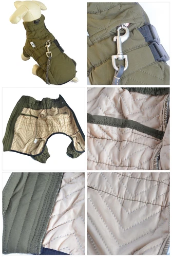 Dog Winter Coat 4 Legs Covered Windproof Waterproof Reflective Warm Dog Clothing - Picture 34 of 65