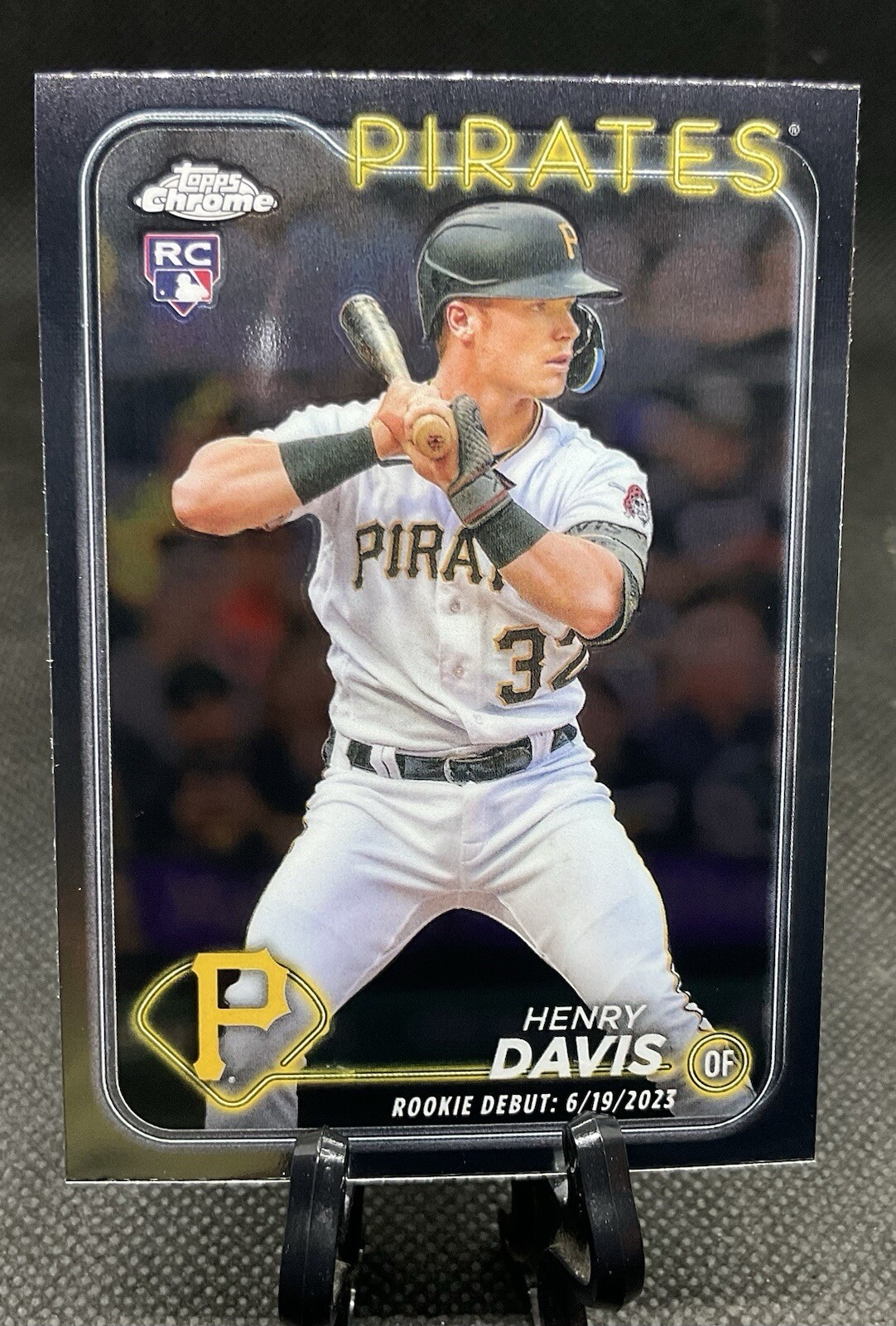 2024 Topps Chrome Update #USC128 Henry Davis RC - Pittsburgh Pirates