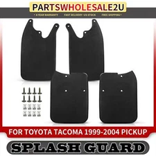 4x Front & Rear Mud Flaps Splash Guard for Toyota Tacoma 1995-2004 4WD Prerunner