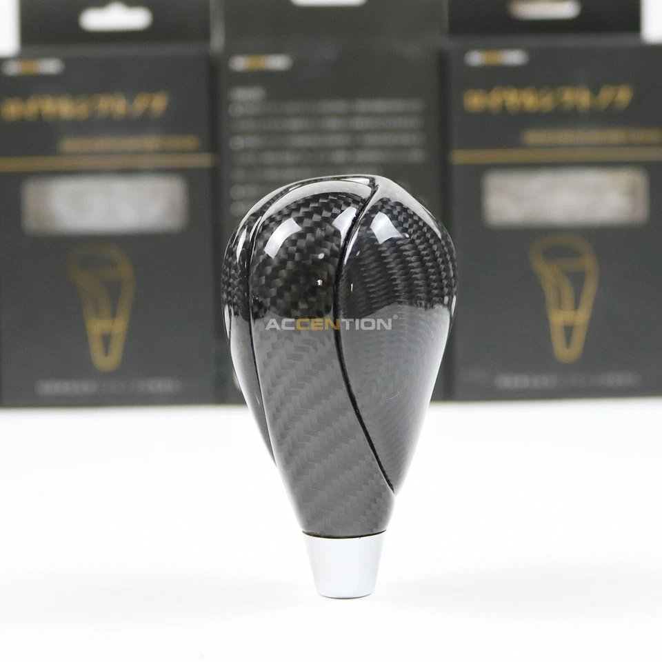 Carbon Fiber Gear Shift Knob For Lexus GS460 IS250 IS350 LS460 LS600h RX350 - Imagem 3 de 4