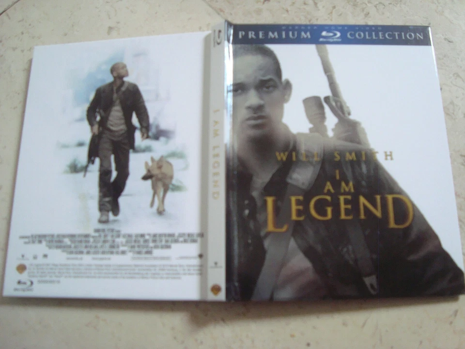 I AM LEGEND Will Smith *RARE*  OOP Blu-Ray Digibook WITH SLIPCOVER - Image 2 of 4