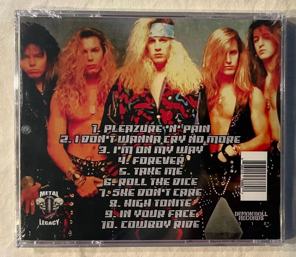 Wild Boyz - Unleashed CD (Hard Rock / Hair Glam) Poison Warrant Foto 2 de 2