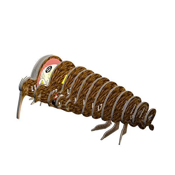 Thumbnail - Eugy - 3d Bastelset Brauner Kiwi Eugy 9421036940138