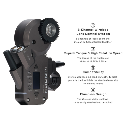 Tilta Nucleus-M Wireless Lens Control System Kit WLC-T03-K1 Follow Focus Kit I - Picture 12 of 12