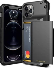 For iPhone 12/ Mini/ Pro/ Pro Max Phone Case VRS® [Damda Glide Pro] Wallet Cover