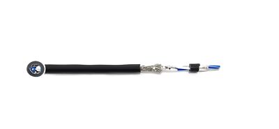 24AWG 1Pr RS-485 Shielded Cable - Equal to Belden 9841, Str TC, PE Ins, OS+Dr...