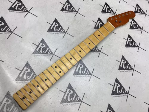 Warmoth Tele Vintage Modern Electric Guitar Neck Vintage Tint Maple Clapton