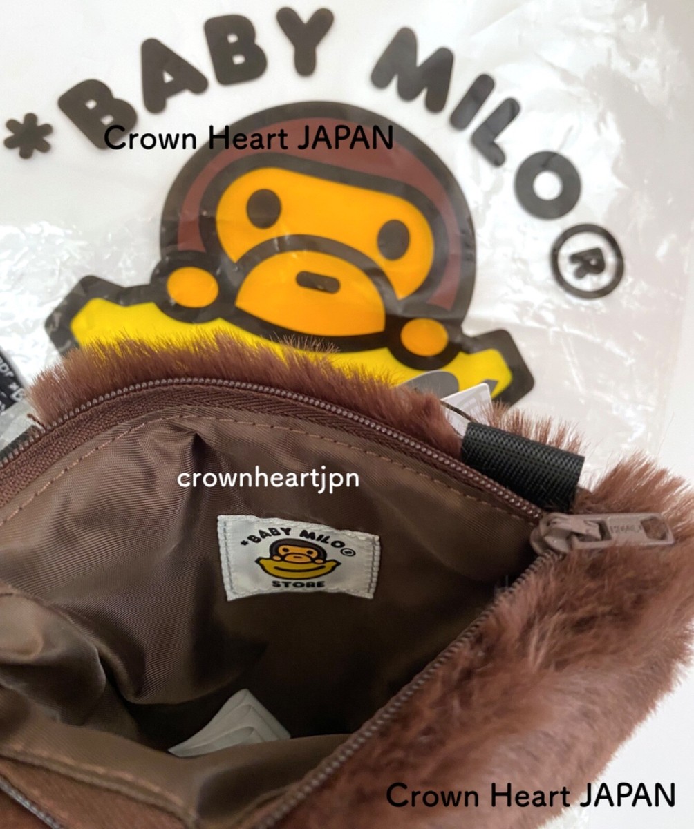 エイプ　BABY MILO FUR TOTE BAG BAPE-Baby-Milo-Fur-Tote-Bag-
