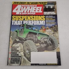 Petersens 4 Wheel & Off Road Magazine February 2019 Suspensions Chevy ZR2 Bison