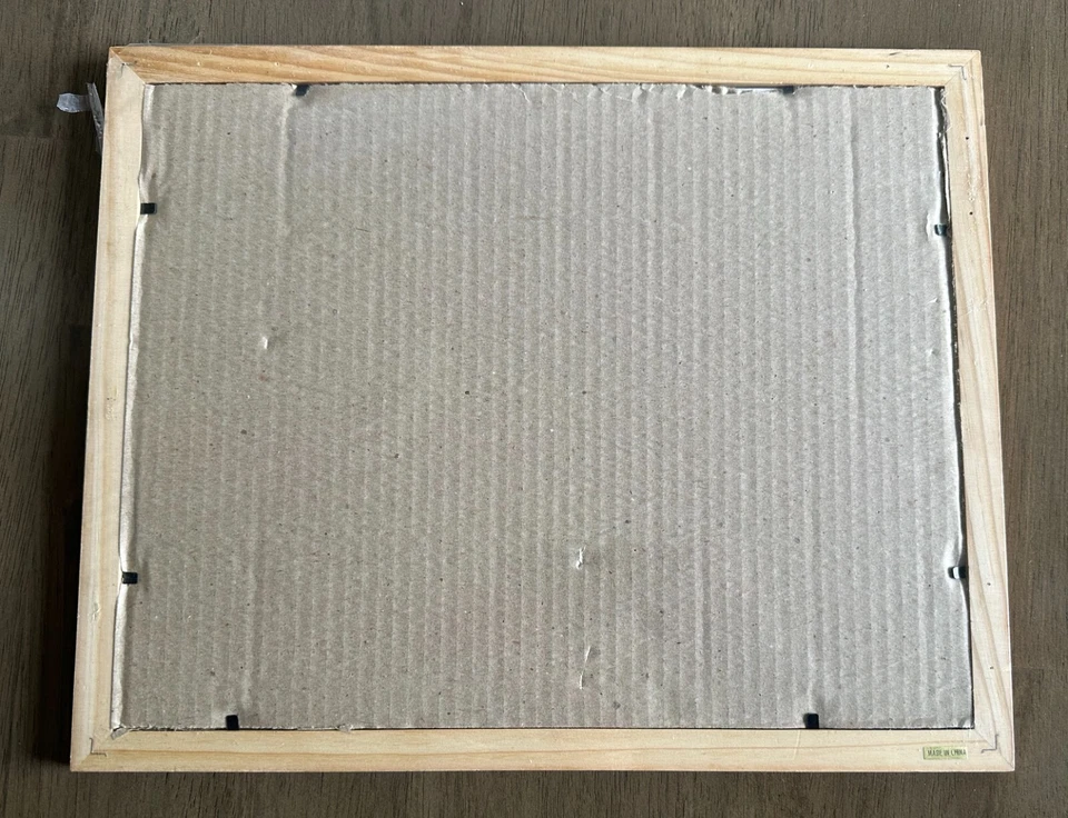 Natural Wood Collage Picture Wall Frame Holds 11 Photos 16 x 13 NEW - Image 4 of 4