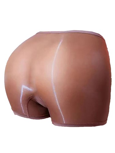 Womens See Through Ice Silk Boxer Briefs Lingerie Low Rise Boyshort Panties - Picture 60 of 63