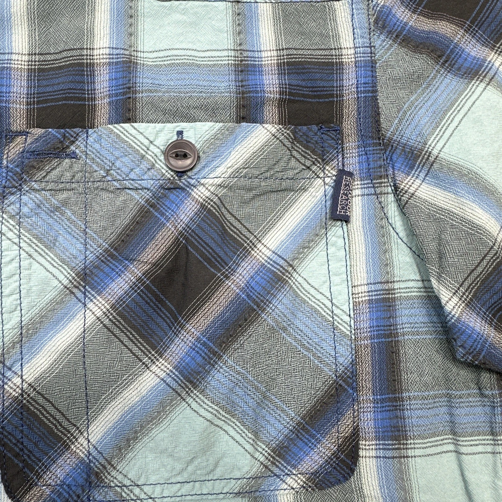 outdoor-research plaid growler casual summer hiking shirt