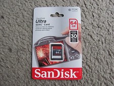 Brand New SanDisk Ultra 64GB SDXC Class 10 Memory Card SDSDU-064G-A46 30MB/s
