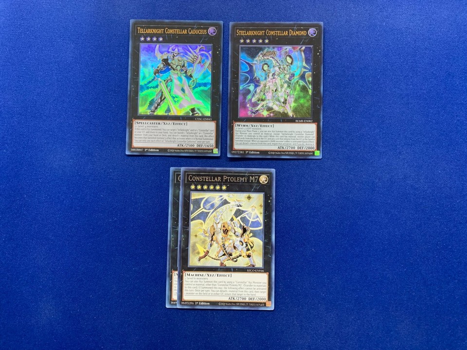 YuGiOh! Complete Tellarknight & Constellar Xyz Deck eBay