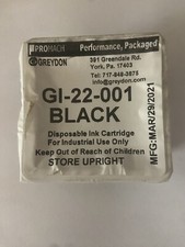 GI-22-001 Black Ink Stamp Cartridge
