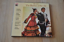 B ROSSINI THE BARBER OF SEVILLE 3 LP BOX Set CALLAS GOBBI Alva GALLIERA Vinyl