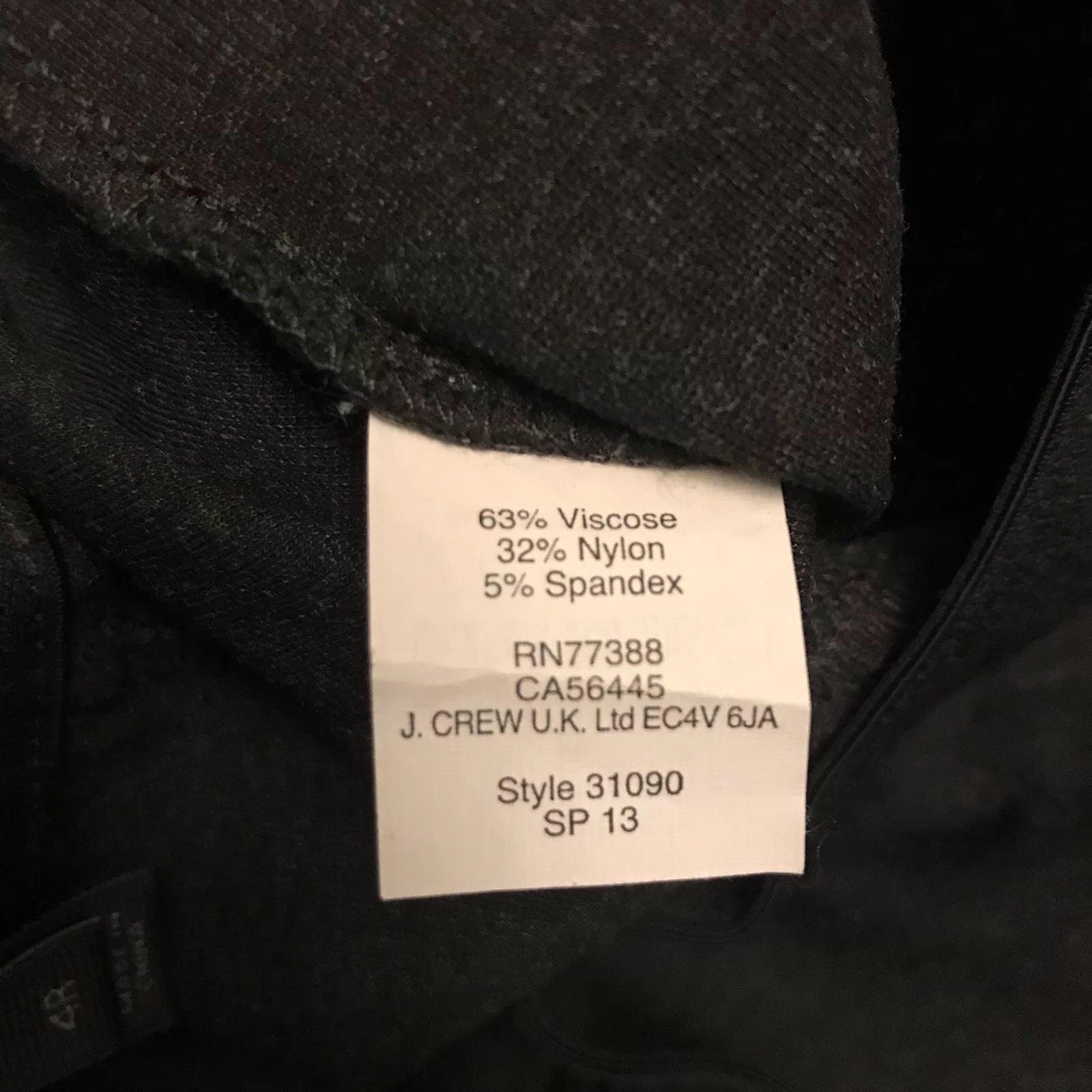 J CREW Pixie Pant Legging Ankle Stretch Gray Woma… - image 8