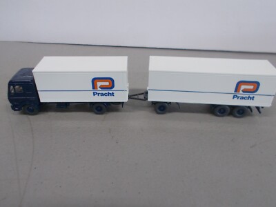 WIKING ~ PRACHT - MERCEDES CAB OVER TRUCK AND TRAILER ~HO SCALE