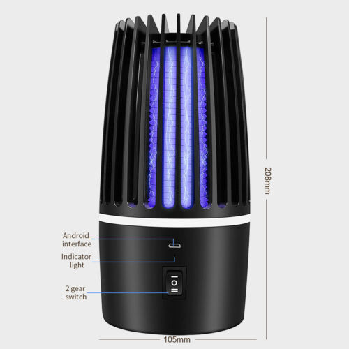 Mosquito Killer Lamp Electric Fly Killer Fly Zapper Flies Trap 2in1 Fly Catcher - Picture 18 of 19