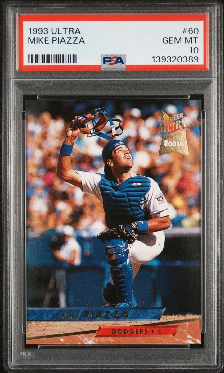 Fleer Mike Piazza Baseball Sports Trading Card Singles Rookie for