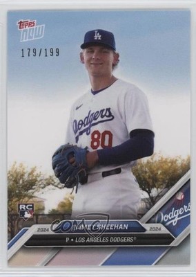 2024 Topps Now Road to Opening Day Pearl 179/199 Emmet Sheehan #OD-275 0q7p