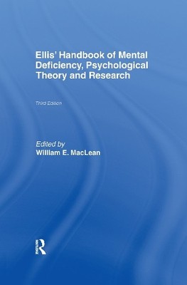 Ellis' Handbook of Mental Deficiency, Psychological Theory an... - 9781138968592