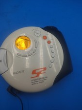 Sony S2 Sports Walkman D-FS601 Portable CD Player AM/FM/TV/Weather Radio TESTED