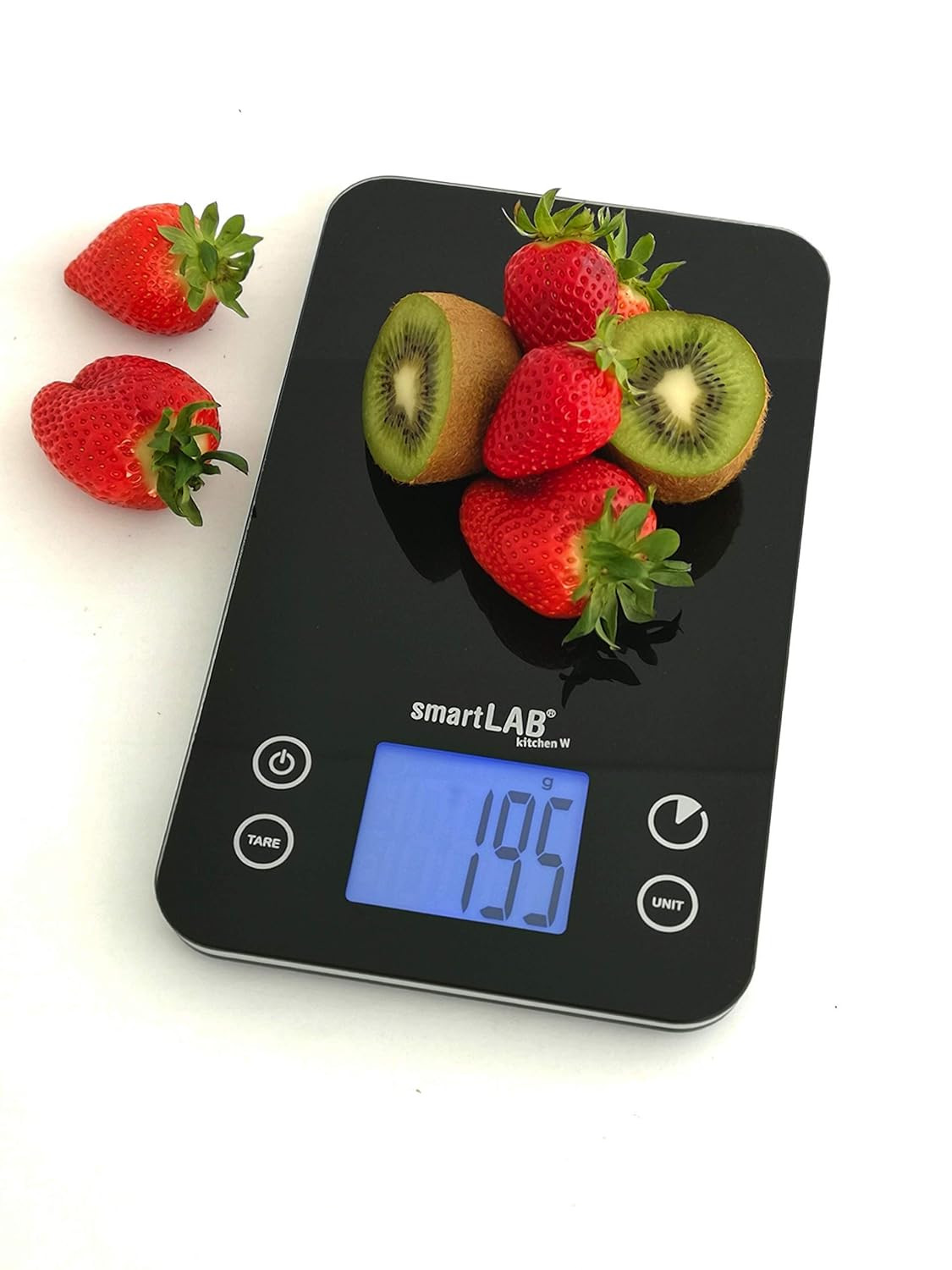 Kitchen W Bilancia Cucina Bluetooth Nera: Dieta Smart e Calcolo Calorie