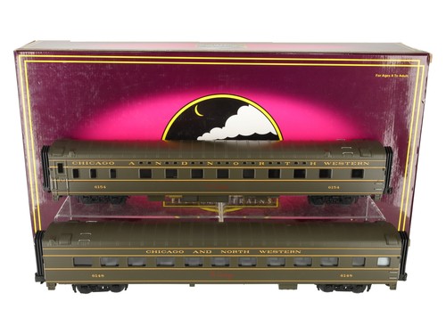 Juego de coche de pasajeros aerodinámico MTH 20-6636 calibre O C&NW 70' EX/caja | Zustand: Used