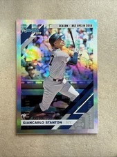 2019 Donruss - #’d/500 Giancarlo Stanton -  Season Stat Line #163