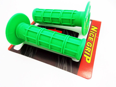 KTM 125 JBS GREEN HAND GRIP SET LEFT RIGHT PAIR HANDLEBAR GRIPS