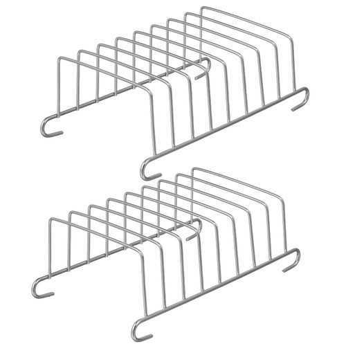 2 PIEZAS Estante de Cocina para Tostadas Accesorios para Pan Soporte para Freidora de Aire Grueso - Imagen 7 de 12