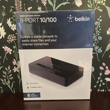 Belkin 8-Port 10/100 Mbps Fast Ethernet Switc...