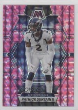 2023 Panini Mosaic Pink Camo Mosaic Prizm Patrick Surtain II #69 00em