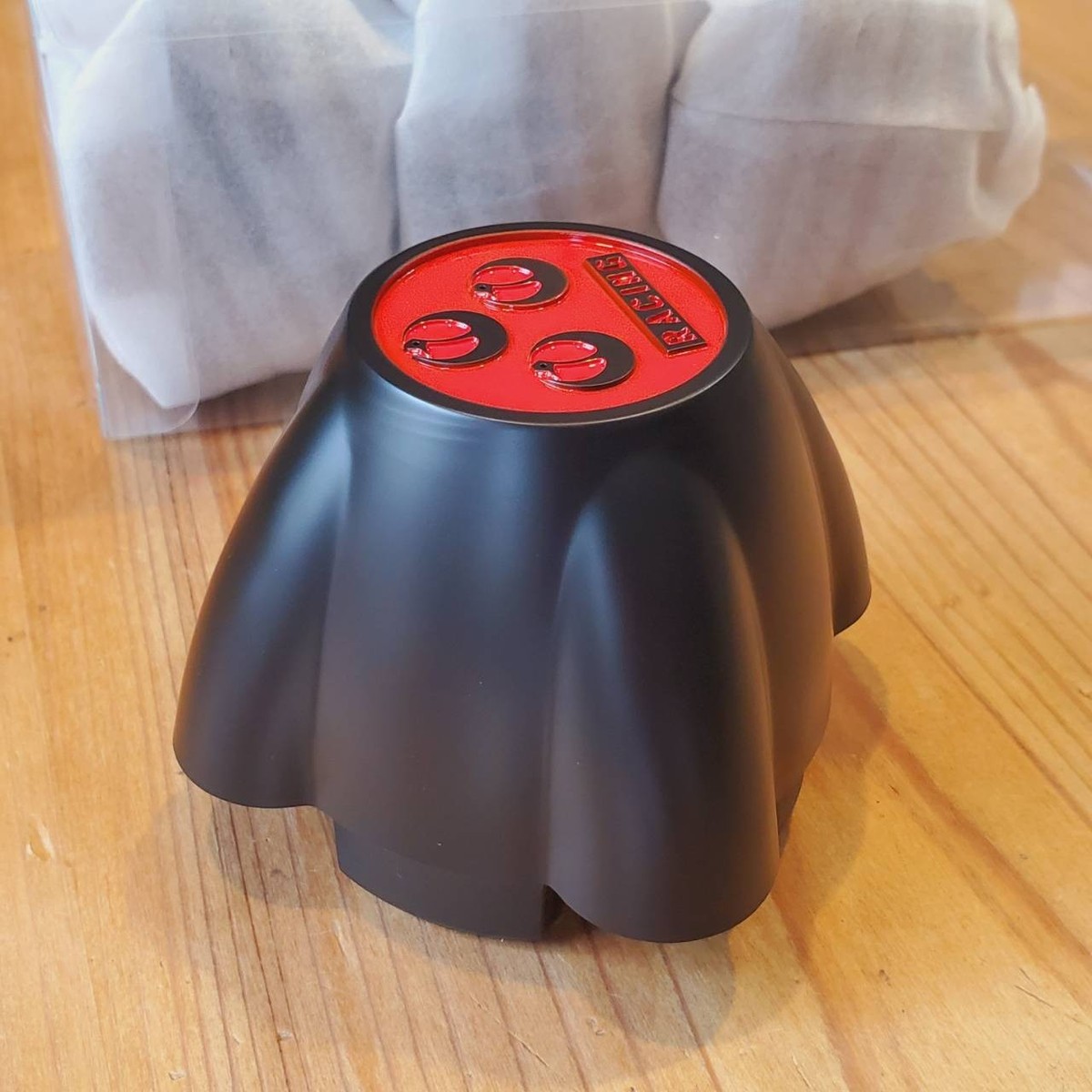 RS WATANABE Cannonball type Wheel Center Cap Black 70mm