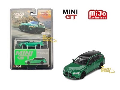 1/64 Mini GT #764 BMW M3 Competition Touring Isle of Man Green