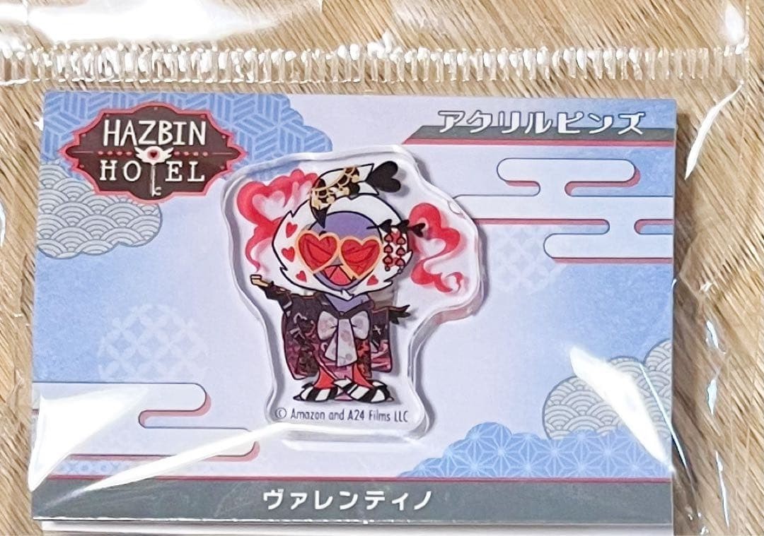 Hazbin Hotel Valentino Acrylic Pins movic