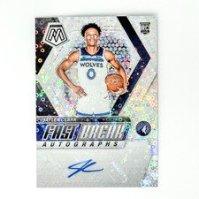 Jaylen Clark (RC) 2023-24 Mosaic Fast Break Prizm Rookie Autographs Wolves 🔥